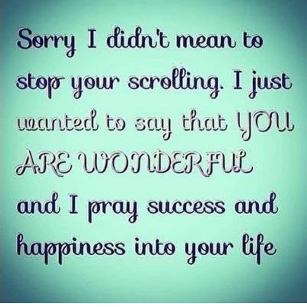 Be Blessed.